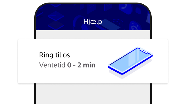 Kontakt os - ring